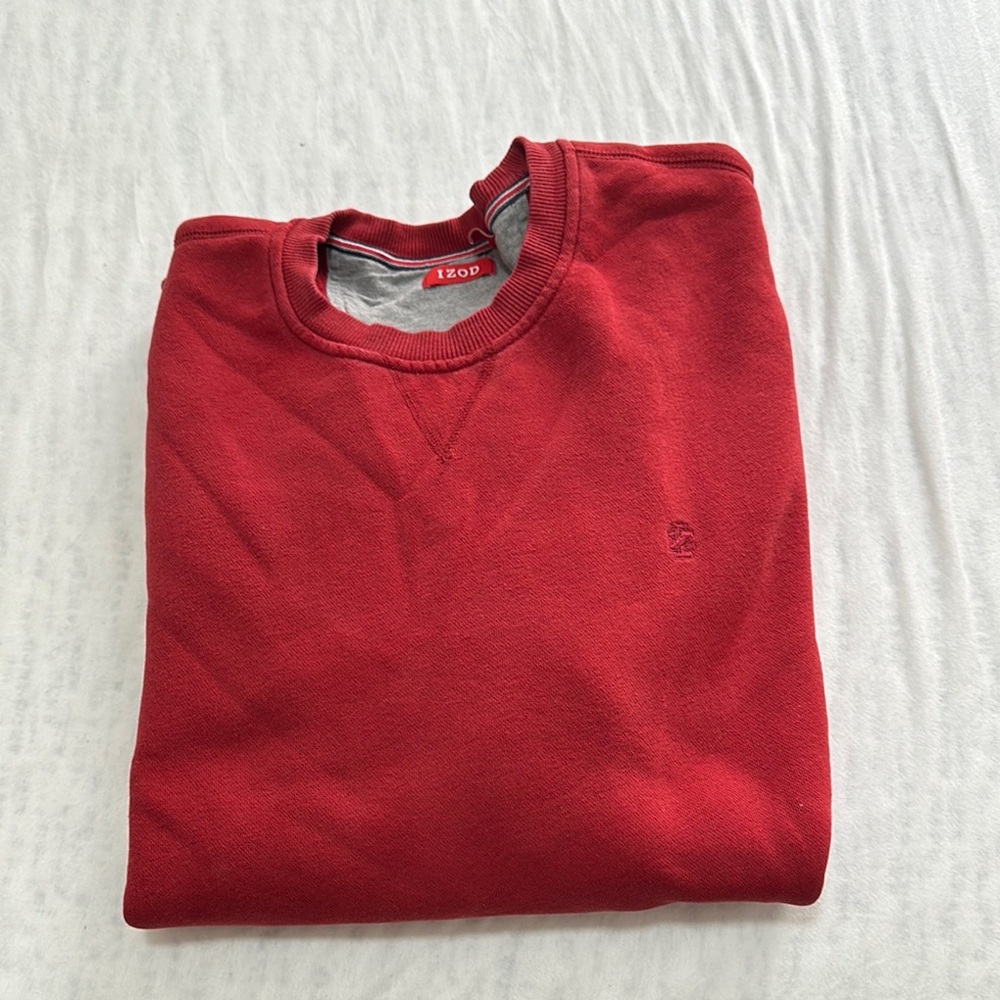 IZOD Men's Red Sweater